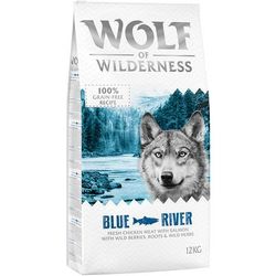 2x12kg Salmon Blue River Wolf of Wilderness Dry Dog Food