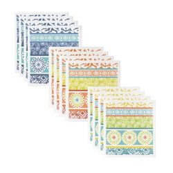 Swedish Sponge Cloths, Set Of 12 Dish Cloth by RITZ in Boho