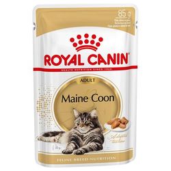 48x85g Maine Coon Royal Canin Breed Cat food Pouches