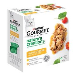 24x85g Chicken & Turkey Nature's Creation Gourmet Wet Cat Food