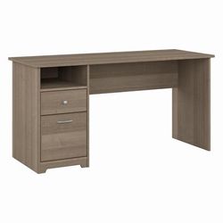 Bush Furniture Cabot 60W Computer Desk with Drawers in Ash Gray - Bush Furniture WC31260