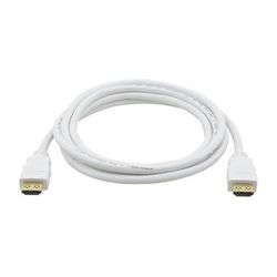 Kramer Flexible High-Speed HDMI Cable with Ethernet (White, 15') C-MHM/MHM(W)-15