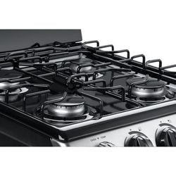 Designer 20-In. Gas Range with Sealed Burners, Electric Ignition and 2.3-Cu. Ft. Oven Capacity in Stainless Steel / Black - Danby DR202BSSGLP