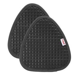 Waffle Silicone Pot Holders, Set Of 2 Pot Holder by T-fal in Charcoal