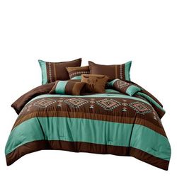 Selna 7PC COMFORTER SET (Queen) - Elight Home J22260V Q