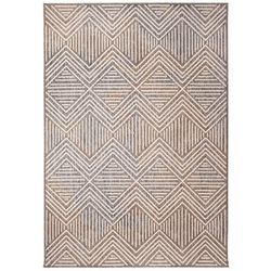 "Liora Manne Cove Diamonds Indoor/Outdoor Rug Grey 3'3" x 4'11" - Trans Ocean COV45673147"