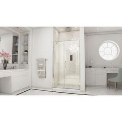 Dreamline DreamLine Unidoor 45 - 46 inch W x 72 inch H Frameless Hinged Shower Door with Support Arm in Chrome SHDR-20457210-01