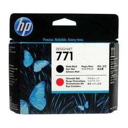 HP 771 Matte Black & Red Designjet Printhead CE017A