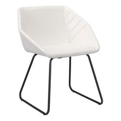 Miguel Dining Chair White - Zuo Modern 109233