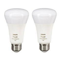 Philips Hue A19 Bulb with Bluetooth (White Ambiance, 2-Pack) 563346