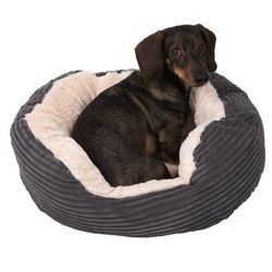 Rosewood Jumbo Dog Bed - Grey 81x63x18cm (LxWxH)