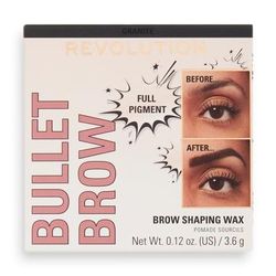 Revolution - Bullet Brow Shaping Wax Gel sopracciglia 3.6 g Nero unisex