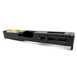 Spinta Precision Glock 17 Gen 3 Allegiance Slide 17-4 Stainless Steel Black G17AL3NC
