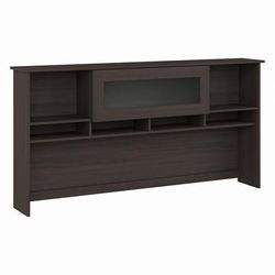 Bush Furniture Cabot 72W Desk Hutch in Heather Gray - Bush Furniture WC31773