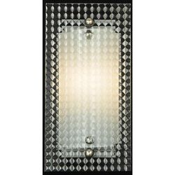 "6"W Metro Window Pane Quadrato Wall Sconce - Meyda Lighting 111415"