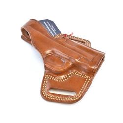 Galco Fletch High Ride Belt Holster AMT Hardballer w/ Red Dot Right Plain Tan FL212R