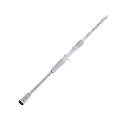 Abu Garcia Veritas Winch Rod Medium 1 Piece Cast Moderate/Fast 12-25lb. Line 3/8-1 1/4oz Ti Guides with Zirconium Inserts Eva Handle 7'6" VTPCF76-6