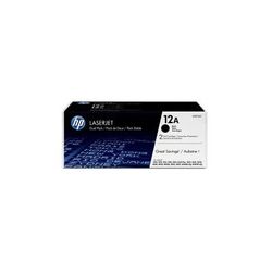 HP Confezione da 2 cartucce originali di Toner nero LaserJet 12A