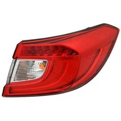 2018-2022 Honda Accord Right Outer Tail Light Assembly - TYC 11-9041-00-9