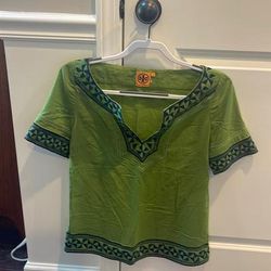 Tory Burch Tops | Excellent Used Condition Tory Burch Top | Color: Green | Size: 4