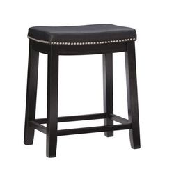 Claridge Counter Stool by Linon Home Décor in Black
