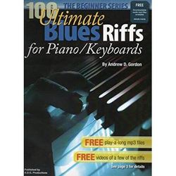 Ultimate Blues Riffs For Pianokeyboards Beginner Series Bookaudio Cd