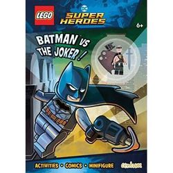 Lego Batman vs the Joker Activity Book with Free Batman Minifigure