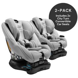 Baby Jogger City Turn Rotating Convertible Car Seat (2 Pack) - Paloma Greige