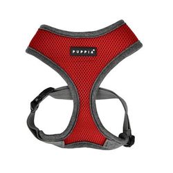 Wine Over-The-Head Soft Dog Harness II, Large, Red