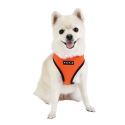 Orange Over-The-Head Soft Dog Harness II, Large