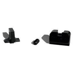 Angry Bear Arms Sig P320 Tall Profile Blank Pistol Sights Black ABA703