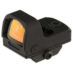 Leapers UTG OP3 Micro 1x Red 4.0 MOA Single Dot Adaptive Base Black OP-RDM20R