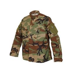 Tru-Spec Tactical Response Uniform Shirt - Men's 50/50 Nylon/Cotton Rip Stop Woodland 2XL Long 1274027