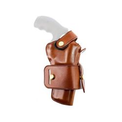 Galco Wheelgunner 2.0 Belt Holster Ruger Redhawk 4in Ambidextrous Tan WG2-126
