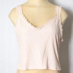 American Eagle Outfitters Tops | American Eagle Tank Top - Size Xl | Color: Cream | Size: Xl