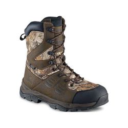 Irish Setter Terrain 10" Insulated Hunting Boots Leather/Synthetic Men's, Mossy Oak Country DNA SKU - 797657