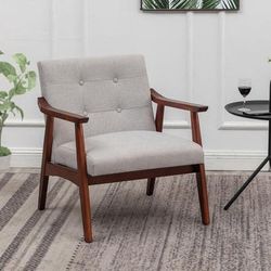 Take a Seat Natalie Accent Chair - Convenience Concepts 310441FLGY