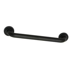 "Kingston Brass DR914160 Camelon 16" Grab Bar, 1-1/4" Diameter, Matte Black - Kingston Brass DR914160"