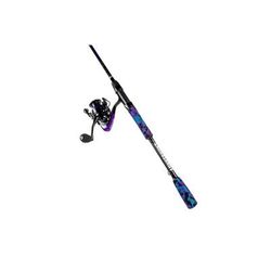 Lunkerhunt Atomic Rod Combo Black/Purple 6ft 8in ATSC01