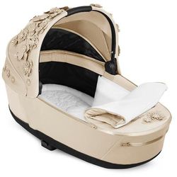 Cybex Priam 4 / ePriam 2 Lux Carry Cot - Simply Flowers Nude Beige