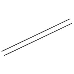 2pcs Carbon Fiber Rod, 1.5mm x 150mm for RC Plane DIY Quadcopter Arm - Black