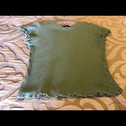 Brandy Melville Tops | Brandy Melvin Size Xs, Mint Green, Short Sleeve | Color: Green | Size: Xs