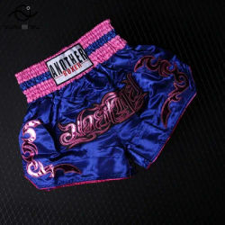 Shorts de boxe pour femmes Shorts MMA brodés Shorts de Combat professionnels Shorts