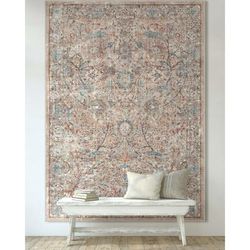 Well Woven Asha Vintage Emilia Machine Washable Area Rug