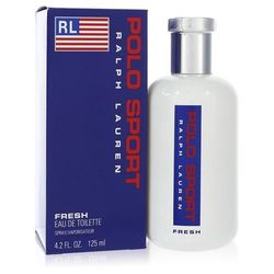Polo Sport For Men By Ralph Lauren Fresh Eau De Toilette Spray 4.2 Oz