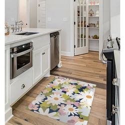 FLOWER POWER Kitchen Mat By Kavka Designs