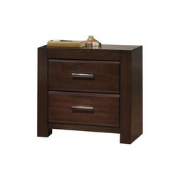 Nightstand by Acme in Walnut