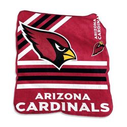 Arizona Cardinals Raschel Throw Home Textiles by NFL in Multi