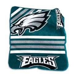 Philadelphia Eagles Raschel Throw Home Textiles by NFL in Multi