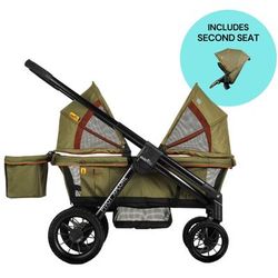 Evenflo Pivot Xplore All-Terrain Stroller Wagon + Second Seat Bundle - Gypsy